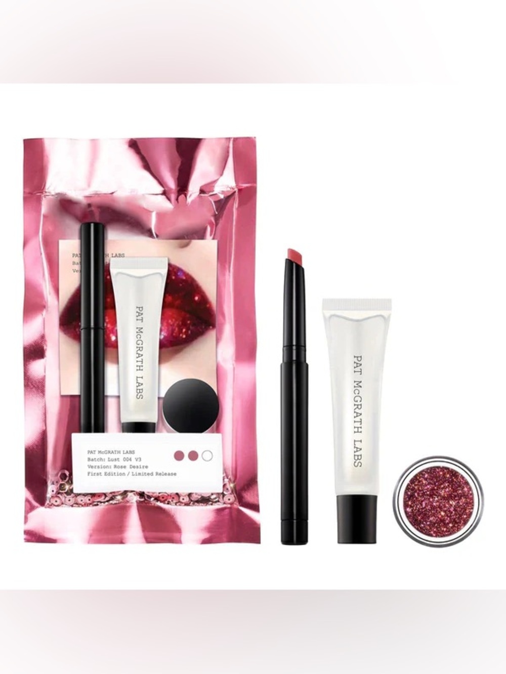 PAT MCGRATH LABS LUST 004 V3 FIRST EDITION ROSE DESIRE LIMITED RELEASE (BNIB)